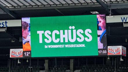 Tschüss und Auf Wiedersehen? Wie lange braucht Werder Bremen diesmal, um in die Fußball-Bundesliga zurückzukehren.