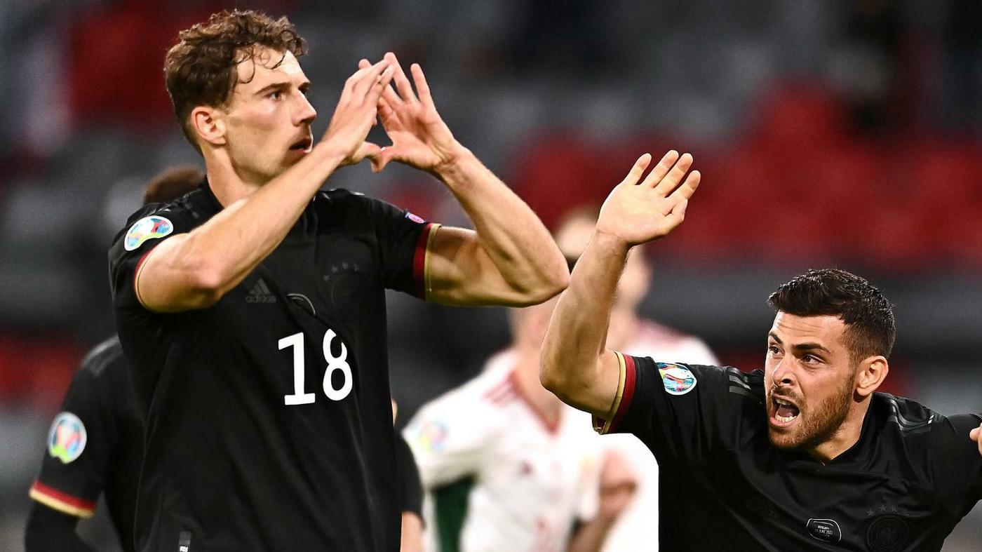 Ein Herz für Toleranz und Vielfalt: Leon Goretzka sorgt für den Moment des Spiels