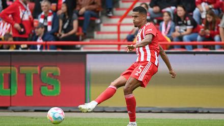 Danilho Doekhi erzielte am Samstag seinen ersten Treffer für den 1. FC Union.