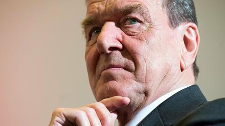 Ex-Kanzler Gerhard Schröder (SPD). 