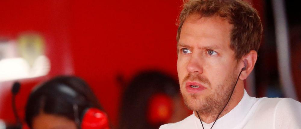 Konzentriert. Sebastian Vettel will es beim Heimspiel in Hockenheim allen zeigen.