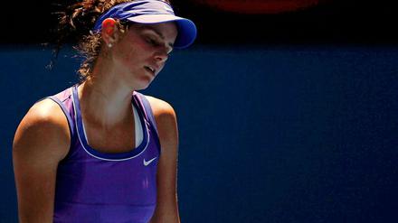 Unkonzentriert und ohne Biss: Julia Görges lieferte eine desolate Vorstellung ab im Achtelfinale der Australian Open.