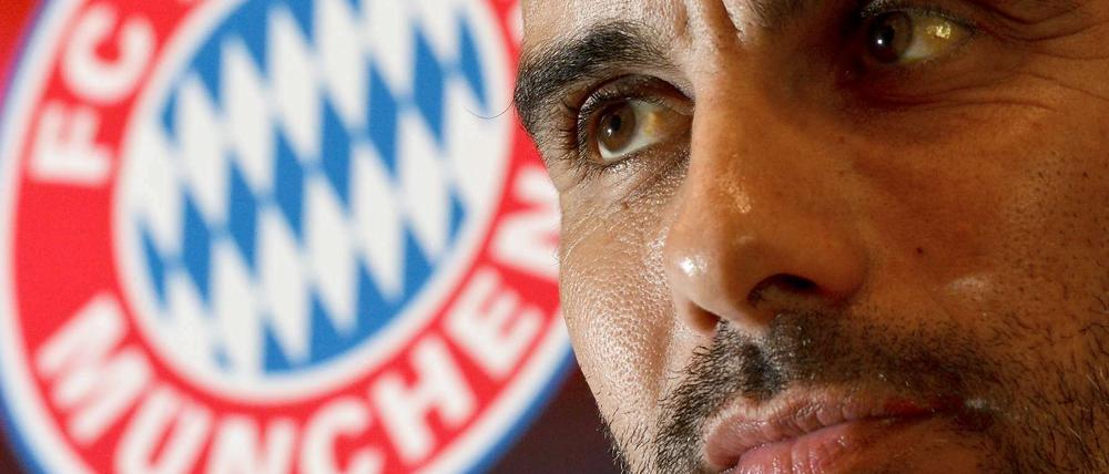 Ausnahme Marti Perarnau: Bayern-Trainer Pep Guardiola kann sich aussuchen, mit wem er redet.