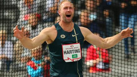 Favorit auf die Wahl zu Berlins Sportler des Jahres: Diskuswerfer Robert Harting.