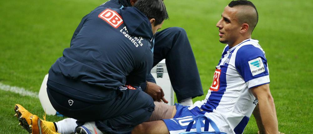 Wird der Hertha verletzt fehlen: Änis Ben-Hatira zog sich gegen den Hamburger SV eine muskuläre Blessur zu.