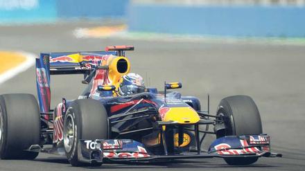 Unter Druck. Sebastian Vettel benötigt dringend einen Sieg, schließlich will er mit seinem Red Bull Formel-1-Weltmeister werden. Foto: dpa