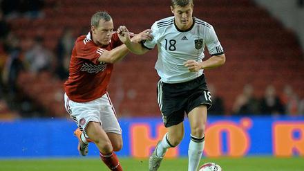 Toni Kroos hat gut gespielt im Nationaltrikot, aber bei den Bayern droht ihm die Bank.