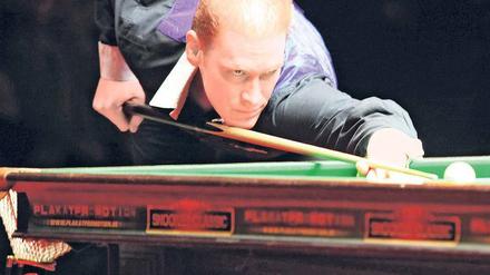 Hunnis im Klub. Sascha Lippe verdient tatsächlich Geld mit Snooker. Foto: Imago