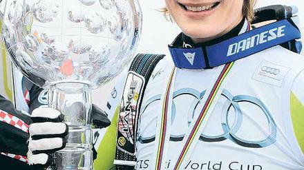 Glücklich und enttäuscht zugleich: Weltcup-Siegerin Maria Riesch glaubt, eine Freundin verloren zu haben.