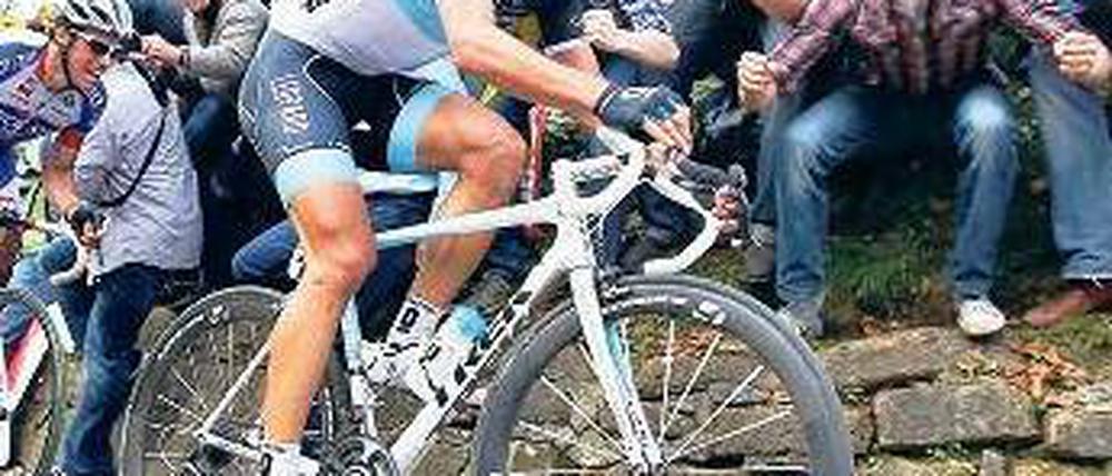 Er kommt. Fabian Cancellara wird am Sonntag am Berliner Pro-Race-Rennen teilnehmen. Foto: Reuters