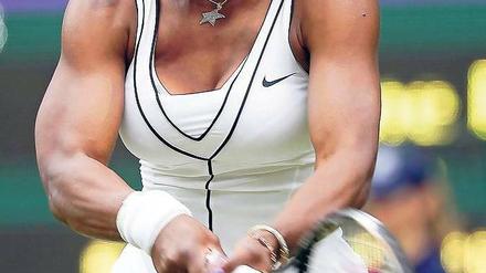 Muskelspiele auf Rasen. Mit der US-Amerikanerin Serena Williams ist auch das Powertennis nach Wimbledon zurückgekehrt. 