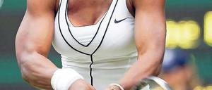 Muskelspiele auf Rasen. Mit der US-Amerikanerin Serena Williams ist auch das Powertennis nach Wimbledon zurückgekehrt. 