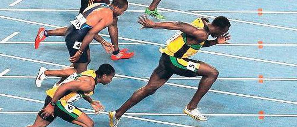 Bolt patzt, die Welt guckt zu. Der Fehlstart des Sprintstars verschaffte der Leichtathletik-WM mehr Aufmerksamkeit als der erwartete Sieg des Jamaikaners.