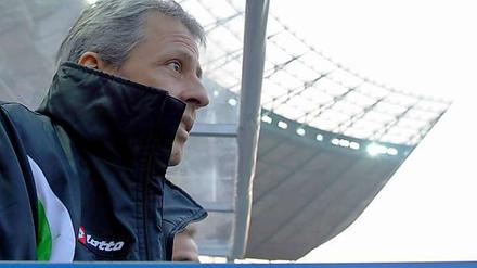 Lucien Favre, 54, ist seit Februar Trainer bei Borussia Mönchengladbach. Zuvor hat er etwas mehr als zwei Jahre bei Hertha BSC gearbeitet. 