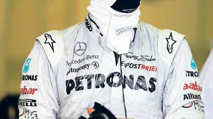 Weiter in Silber. Rosberg verlängerte seinen Vertrag über 2013 hinaus. Foto: Reuters