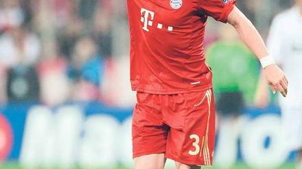 Da geht’s nach München. Bastian Schweinsteiger könnte mit dem FC Bayern zum zweiten Mal in drei Jahren ins Endspiel der Champions League einziehen. Das Finale findet am 19. Mai in der bayrischen Landeshauptstadt statt. 