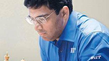 Im Energiespar-Modus. Viswanathan Anand scheint bei der WM die Leichtigkeit früherer Tage zu fehlen. Foto: dapd