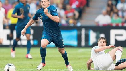 Und die Blauen laufen. Franck Ribery hat unter dem zwischenzeitlichen Liebesentzug der französischen Fans gelitten. 