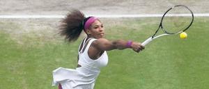 Immer auf der Höhe. Serena Williams erkämpfte sich mit Kraft und Courage ihren neuerlichen Sieg in Wimbledon.