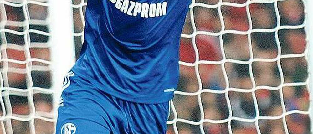 Am Tor zu Hause. Ibrahim Afellay erzielte in der Champions League beim FC Arsenal das 2:0 für Schalke 04. Es war sein dritter Treffer in den letzten drei Spielen. Foto: dpa
