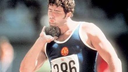 Schwamm oder Leistungssportler? Udo Beyer hat schon vor Jahrzehnten zugegeben, gedopt zu haben – und ist trotzdem stolz auf seinen Olympia-Triumph 1976 in Montreal.