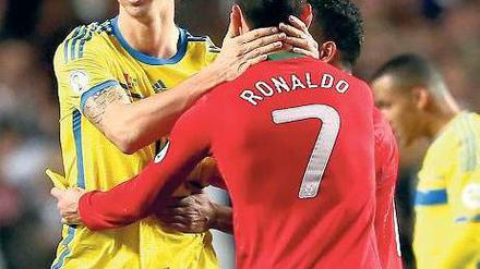 Wer bleibt daheim? Am Dienstag wissen Ronaldo und Ibrahimovic mehr. 