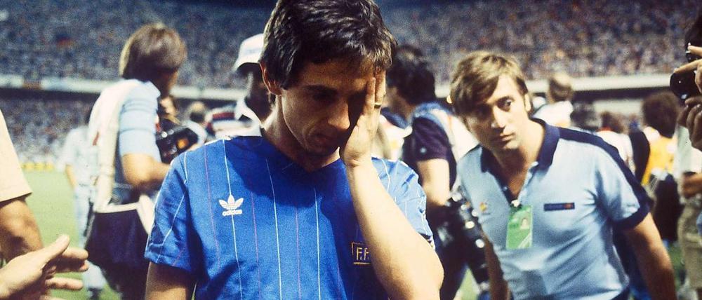 Alain Giresse, 61, spielte 47 Mal für Frankreich und wurde 1984 Europameister.