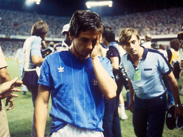 Alain Giresse, 61, spielte 47 Mal für Frankreich und wurde 1984 Europameister.