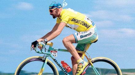 Eroberer der Herzen. Marco Pantani war einer der beliebtesten Radprofis der 90er. Der Bergspezialist gewann 1998 die Tour de France.