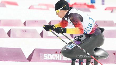 Mal im Schlitten, mal im Handbike. Andrea Eskau ist sowohl bei den Paralympics im Winter als auch im Sommer erfolgreich.