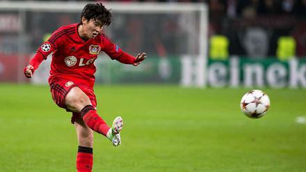Heung-Min Son will mit Leverkusen das Viertelfinale erreichen.