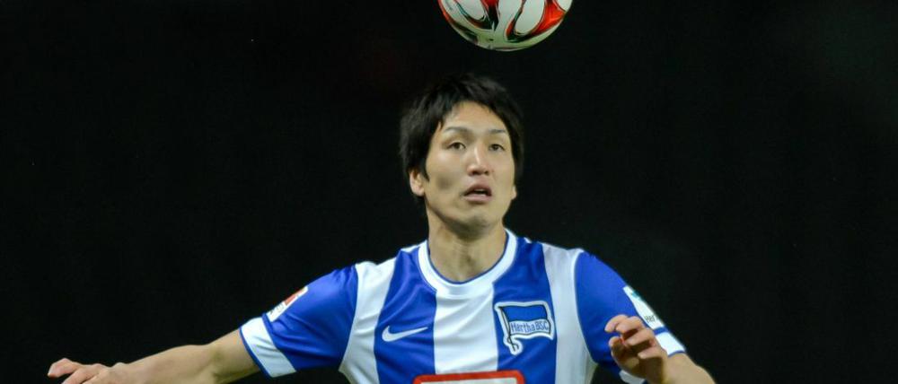 Genki Haraguchi, 24, tritt heute (15.30 Uhr) mit Hertha BSC bei Borussia Dortmund an. Der Japaner hat in 18 Bundesligaspielen ein Tor erzielt. 