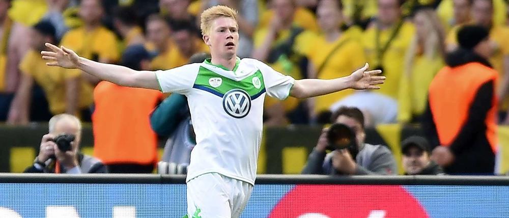 Mit ihm ein Riese, ohne ihn einfach nur gut. Würde Kevin de Bruyne den VfL Wolfsburg noch kurzfristig verlassen, wären auch die Titelhoffnungen futsch. 