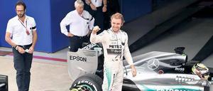 Rechter Haken. Kann Nico Rosberg im Stallduell zurückschlagen?