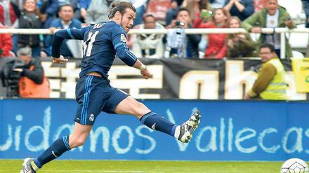 Stabile Seitenlage. Gareth Bale soll im Halbfinale gegen Manchester City den Unterschied für Real Madrid ausmachen.