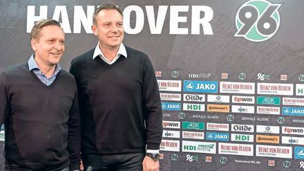 Partnerlook. Horst Heldt (links) und André Breitenreiter sind in Hannover wieder vereint. 