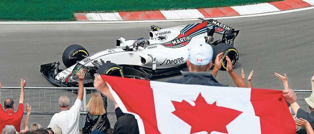 Kanadas Formel-1-Fans freuen sich, dass ein Landsmann auf die Piste geht – auch wenn er wohl nicht um den Sieg mitfahren wird.
