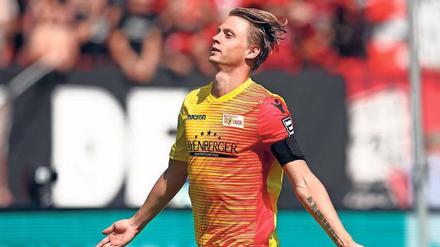 Wieder einer drin. Simon Hedlung traf in Nürnberg im dritten Pflichtspiel nacheinander – und damit schon genauso oft wie in der kompletten Vorsaison. 