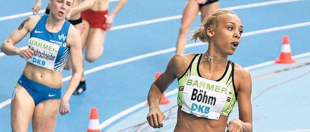 Das Ziel vor Augen: Leichtathletin Djamila Böhm will zur EM nach Berlin.