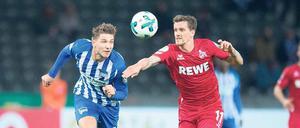 Das Pokalspiel konnte  Köln in Berlin für sich entscheiden, diesmal hat sich Hertha mehr vorgenommen. 