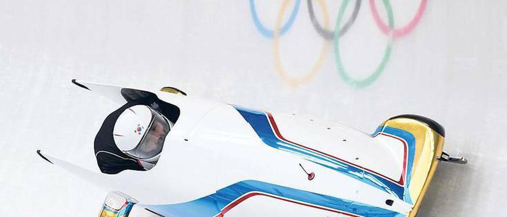 In Pyeongchang zu Hause. Won Yun Jong ließ die meisten Weltcups aus, um sich akribisch auf die Läufe bei Olympia vorzubereiten. 