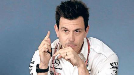 Detailversessen. Mercedes-Motorsportchef Toto Wolff. 