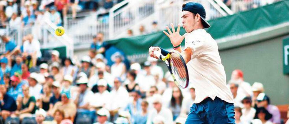 Bloß keine Scheu. Marterer trifft am Montag im Viertelfinale der French Open auf sein Idol Rafael Nadal. 