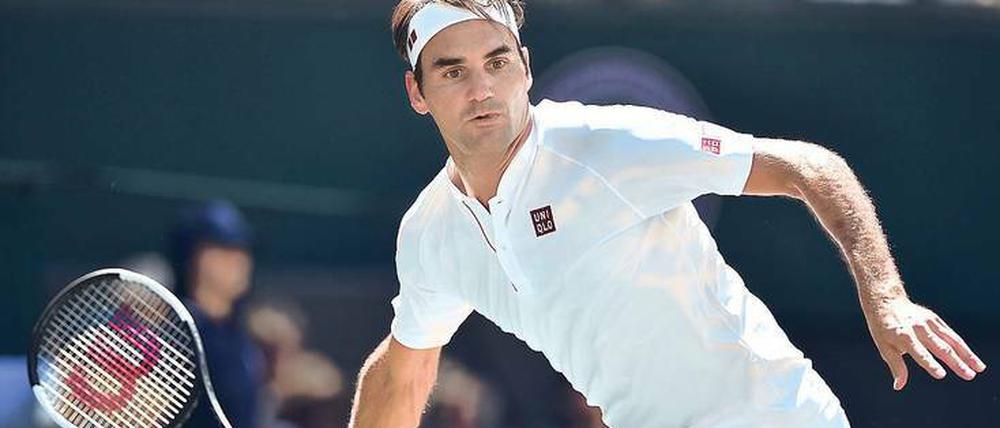 Des Meisters neue Kleider. Roger Federer spielt in Wimbledon erstmals im Outfit eines japanischen Ausrüsters.