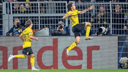 Ein Mann will nach oben. Axel Witsel ist der Chef der bisher so starken Dortmunder Mannschaft. 