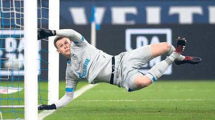 Schalkes neuer Neuer. Alexander Nübel hat Kapitän Ralf Fährmann aus dem Tor verdrängt. Viele sehen in ihm Parallelen zum deutschen Nationaltorwart. 