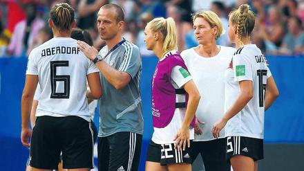 Schluss und raus. Für die Deutschen war die WM bereits nach dem Viertelfinale gegen Schweden vorbei.