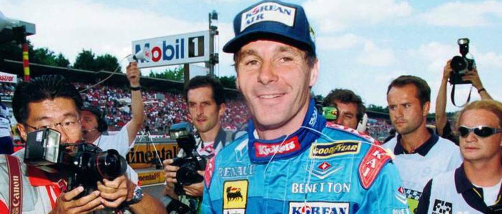 Damals war’s. Gerhard Berger 1997 auf dem Hockenheimring. 