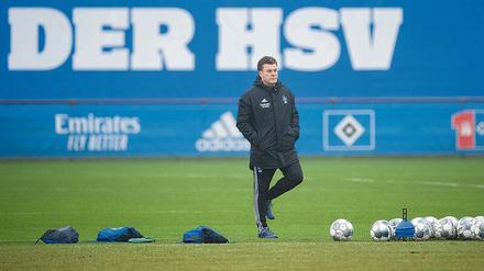Mit einem Bein oben. Für den eingeplanten Aufstieg durfte HSV-Trainer Dieter Hecking noch einmal frische Kräfte verpflichten.