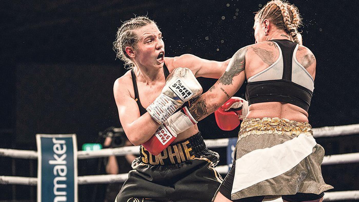 Die Berliner Boxerin Sophie Alisch Riesentalent, bereit für den großen Schlag